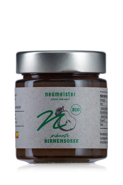 Pikante Birnensauce BIO