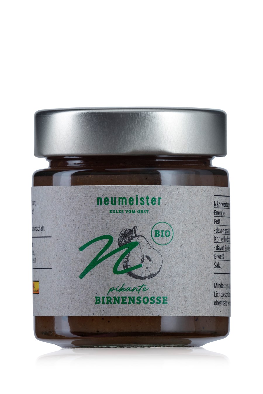 Pikante Birnensauce BIO